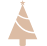 Christmas tree icon.